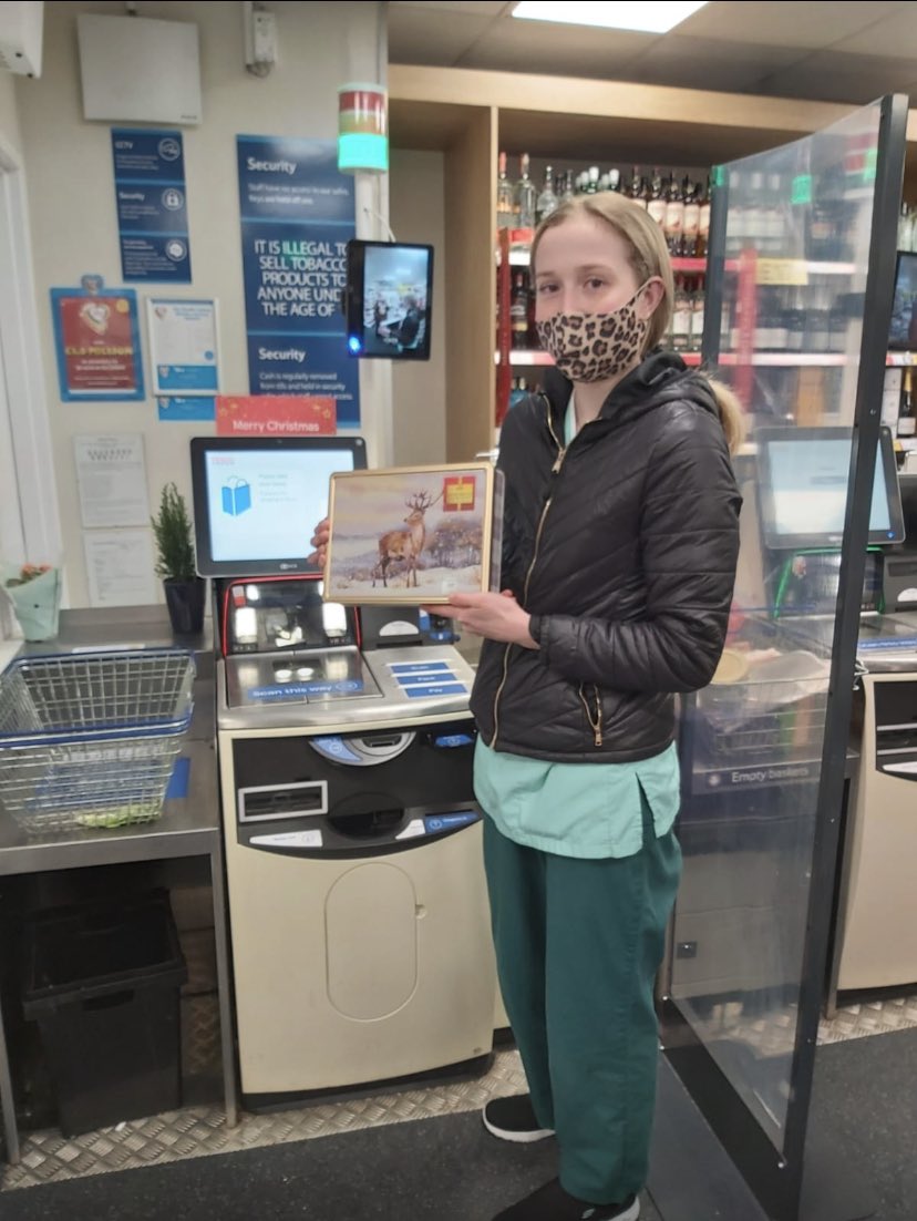 richardahook's tweet photo. Central Convenience G612 @stephmullan -  this week have been acknowledging our Key Workers instore through SURPRISE &amp; DELIGHT showing our appreciation. #TescoNoNaughtyList  @Tesco https://t.co/cx46DsxRmS