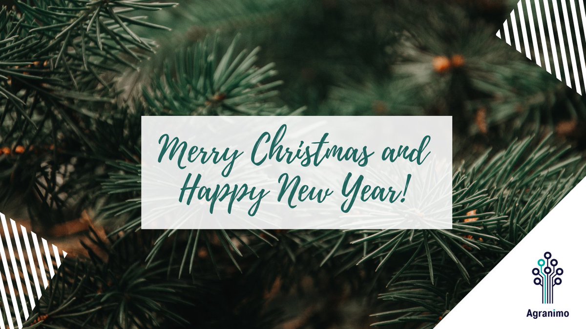 We would like to take this moment and wish you joyful and relaxing holidays!

2020 has been a challenging year, no doubt, but we were happy to see the resilience which growers have shown! 

Merry Christmas and Happy New Year from all of us at Agranimo.
