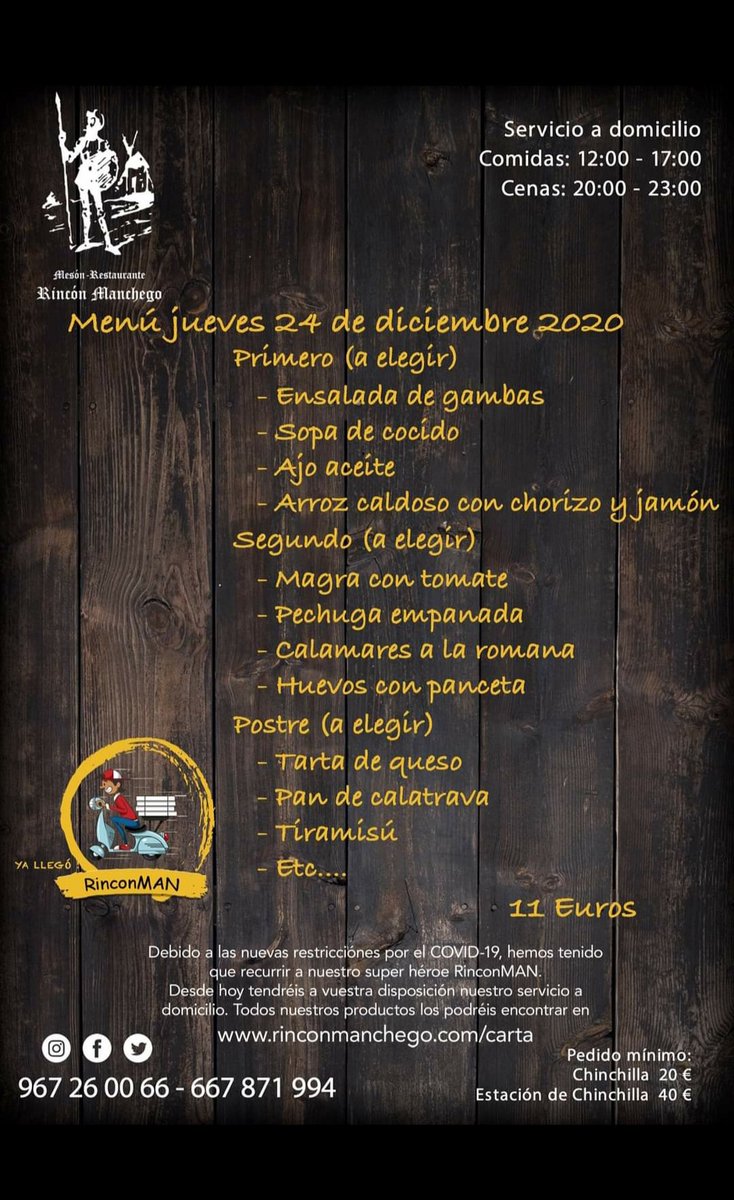 RinconManchego's tweet photo. #RinconMAN #medúdeldía #feliznavidad #nochebuena https://t.co/gJb9UBpXFi