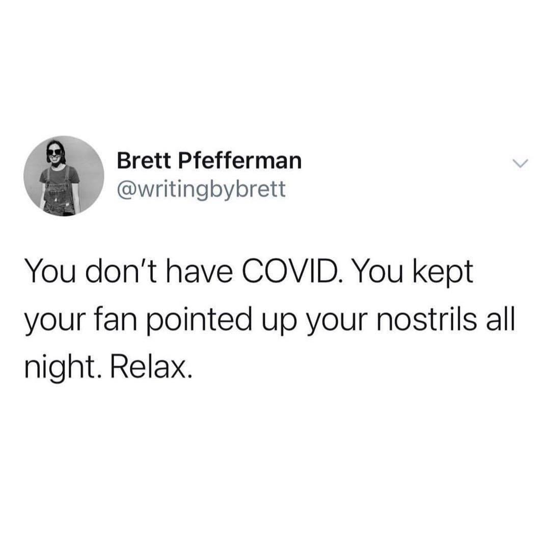 CoFFeeBeeen's tweet photo. COVID wisdom. Take it, apply it. https://t.co/gj8mx0PNAx