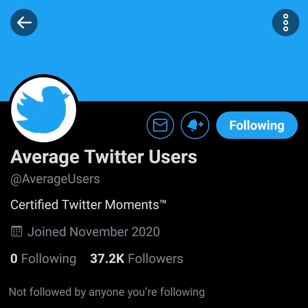They really suspended 😔 @AverageUsers 
You know because he was like such a bully man, nobody is allowed to screenshot my retarded tweets you know, it's just targeted harassment pic.twitter.com/Wz22O2Hpjl