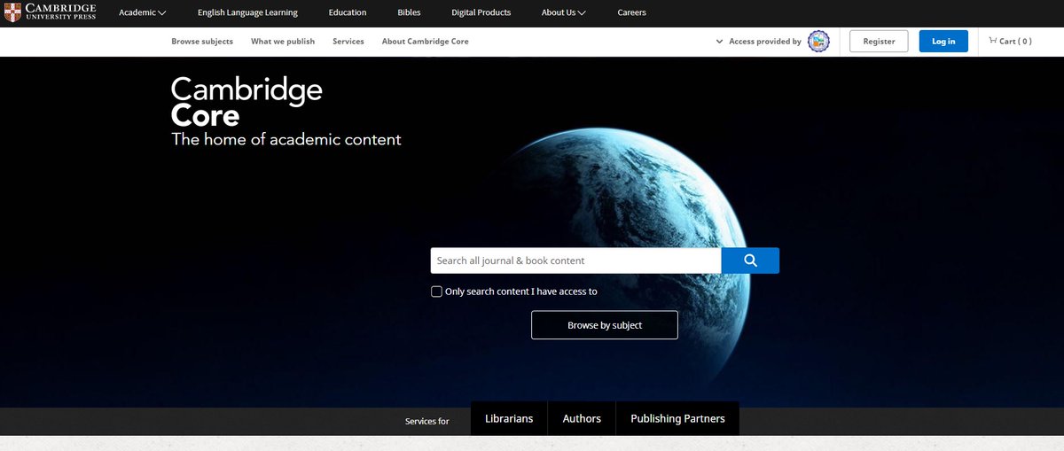 ADDU_Libraries's tweet photo. #LibraryBoost Cambridge Core is the home of academic content from Cambridge University Press. With over 1.6 million journal articles and 36,000+ books, Cambridge Core is the central destination for academic research. Access is available at https://t.co/P0SM1pgo0q. Register now! https://t.co/4thh8ETVj2