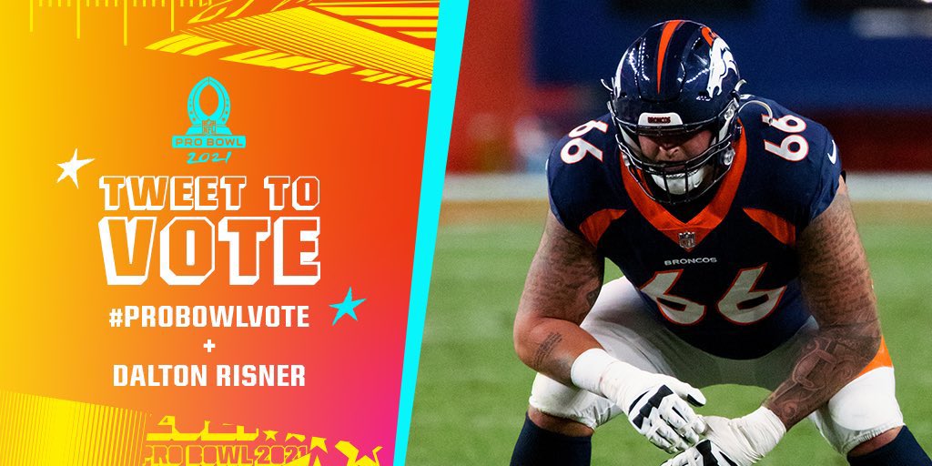 Votes and retweets count as double today and tomorrow!!

Let’s get that last second push! 

#ProBowlVote Dalton Risner