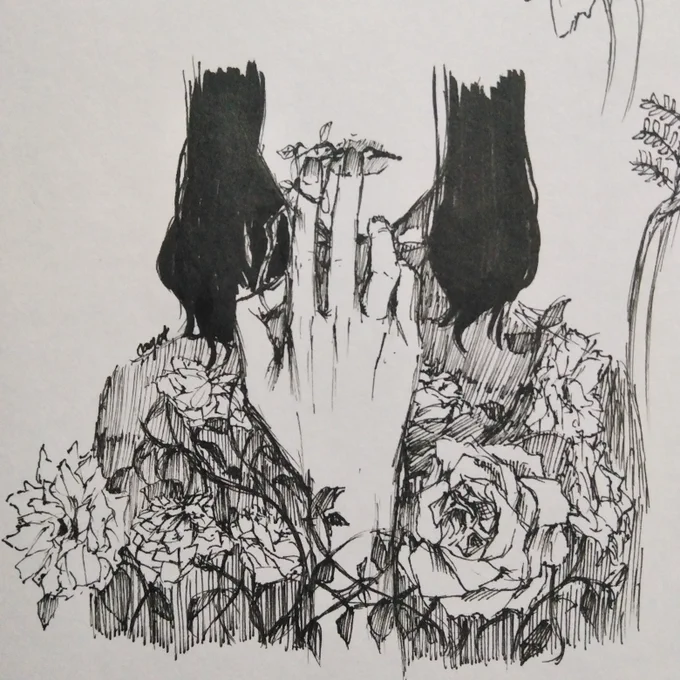 i somehow ended up drawing this 