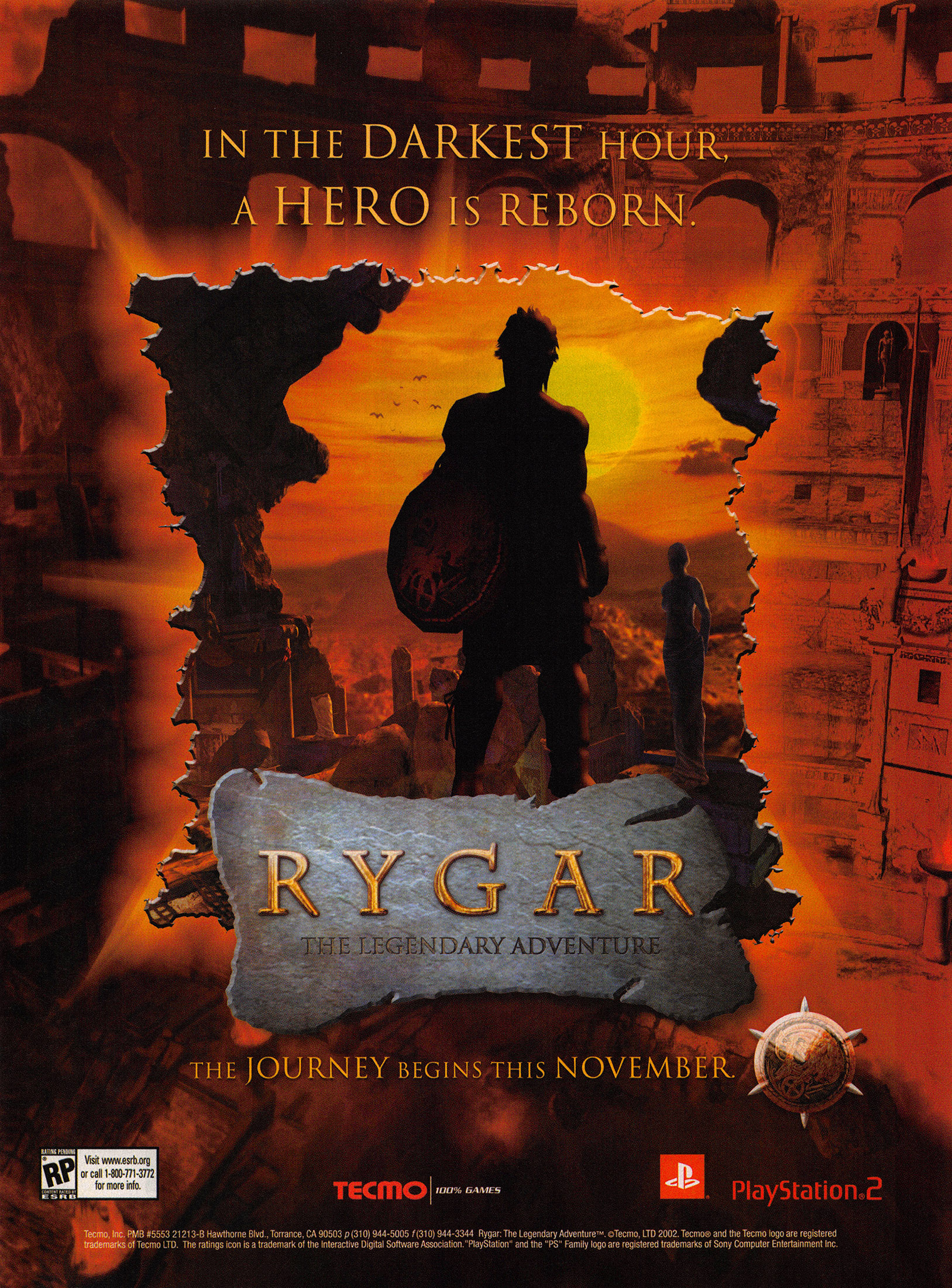 Sony Rygar: The Legendary Adventure Games