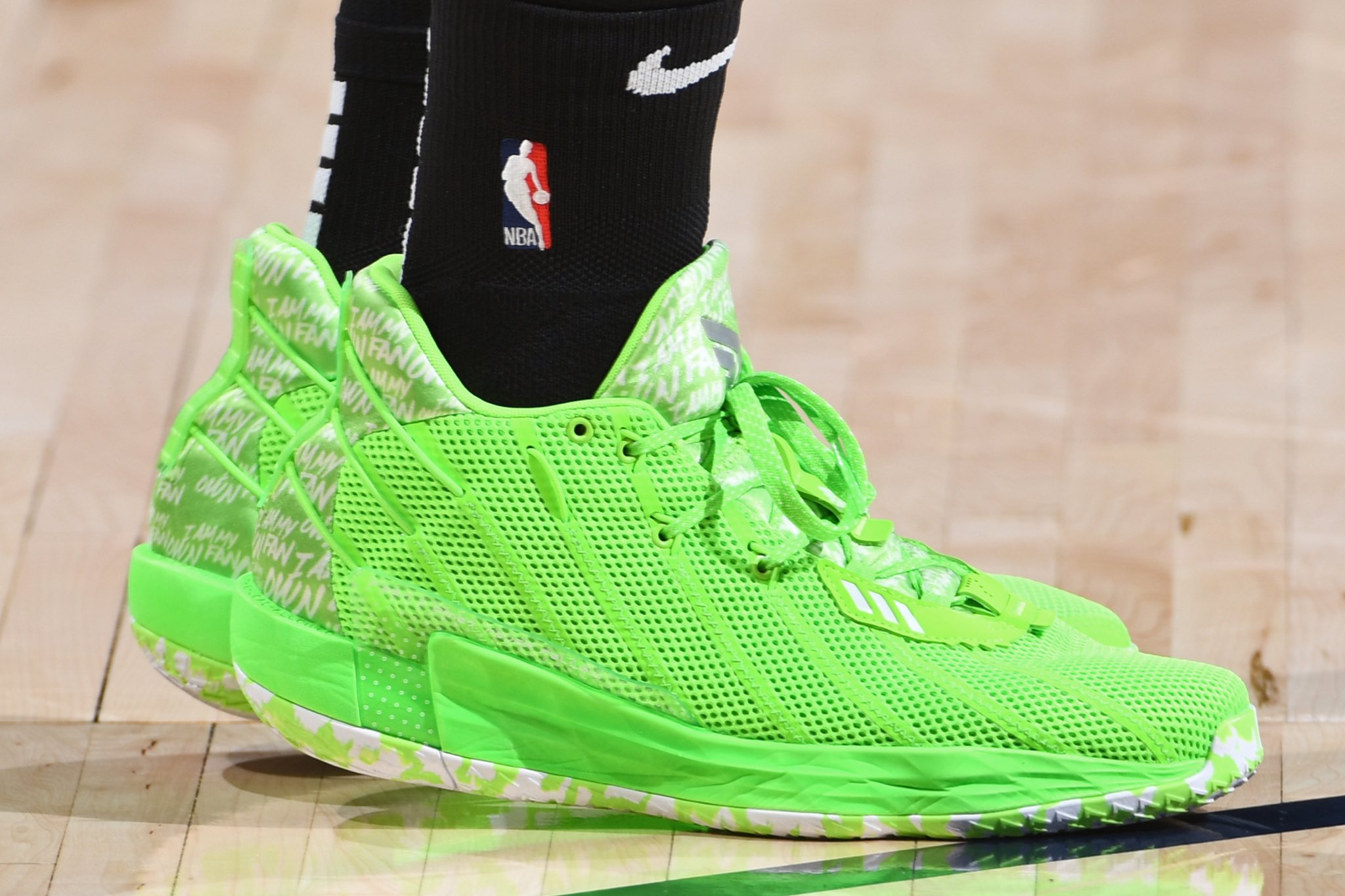 pics Damian Lillard Shoes 7 damian lillard in the adidas dame 7