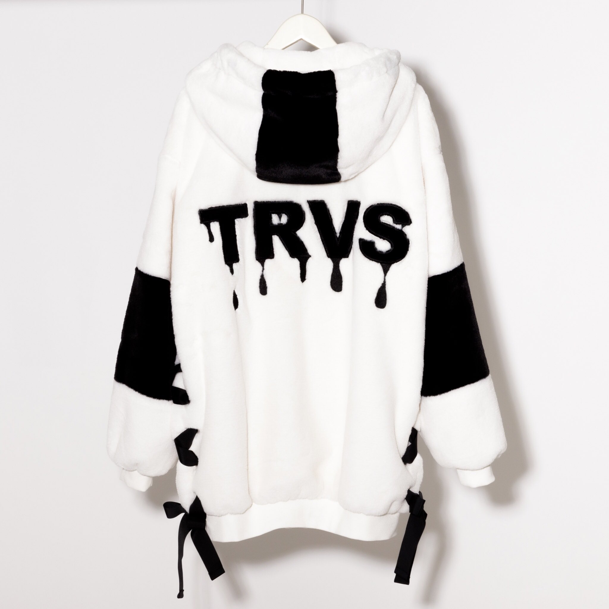 TRAVAS TOKYO ファー アウター コート ブルゾン ブラック黒トラバス TRAVAS TOKYO ファー アウター コート ブルゾン ブラック黒トラバス