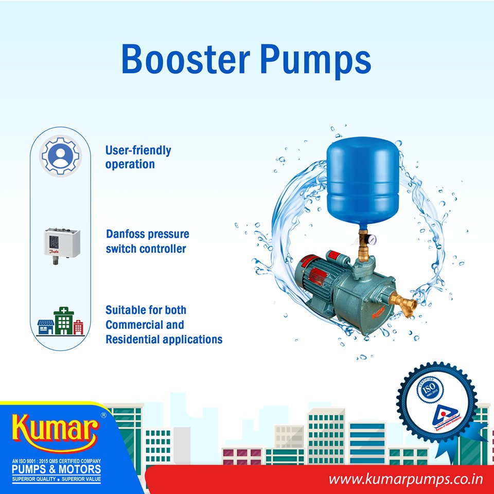 KumarPumps's tweet photo. For boosting pressure and more water discharge, buy Kumar Pumps Booster Pump! https://t.co/BzhDi45wdS 

#BoosterPumps #KumarPumps #PumpsandMotors https://t.co/Gccj0BVCXR