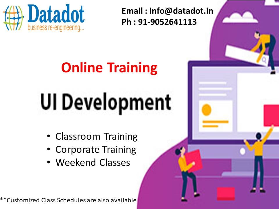 DatadotT's tweet image. Our Blog : datadottraining.blogspot.com…/online-web-developme…
Attend free demo : goo.gl/forms/m9gSZXmZ…
#uidevelopment #online #training #course #education #software #learning #career #knowledge #classes #students #datadot
For More info : datadot.in