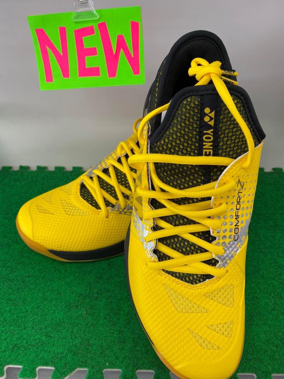 SALE〉YONEX COMFORT Z バドミントンシューズ 黒/黄 ラケットショップ