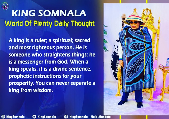 PeacemakerKwand's tweet photo. #KingSomnala https://t.co/vE5umXtyzT