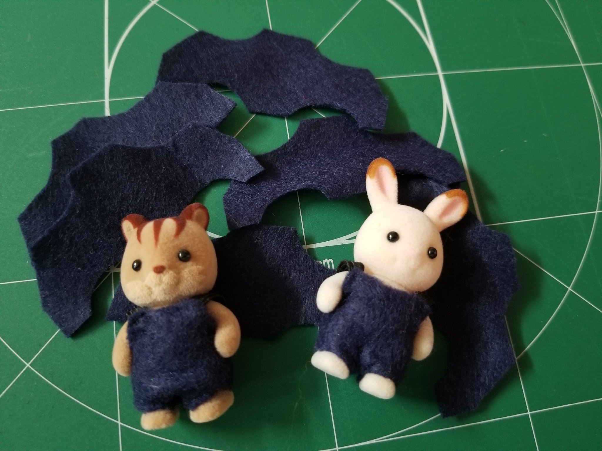 オーダーページ ハンドメイド シルバニア 大人サイズ つなぎ  