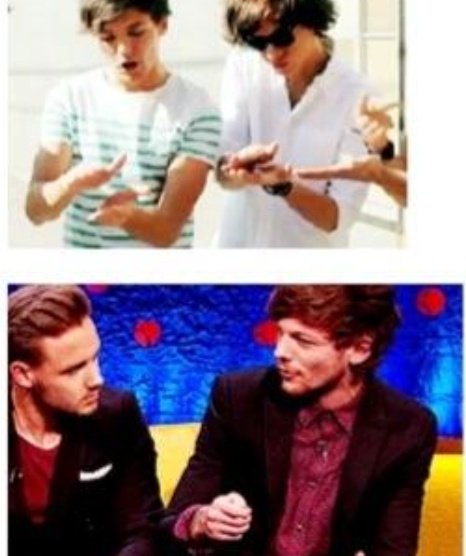 Louis during interviews