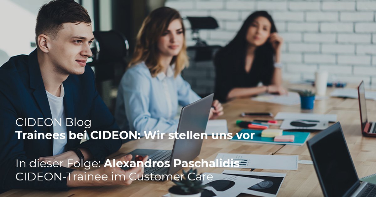 cideon's tweet photo. Studienabschluss in der Tasche – und jetzt? CIDEON bietet die Möglichkeit ein zweijähriges Traineeprogramm zu absolvieren: die ideale Möglichkeit sich fachlich und persönlich weiter zu entwickeln. Lernen Sie unsere #Trainees kennen: https://t.co/d0NEB8dKQO
#Team #Cideon https://t.co/t2JfcOwG4U