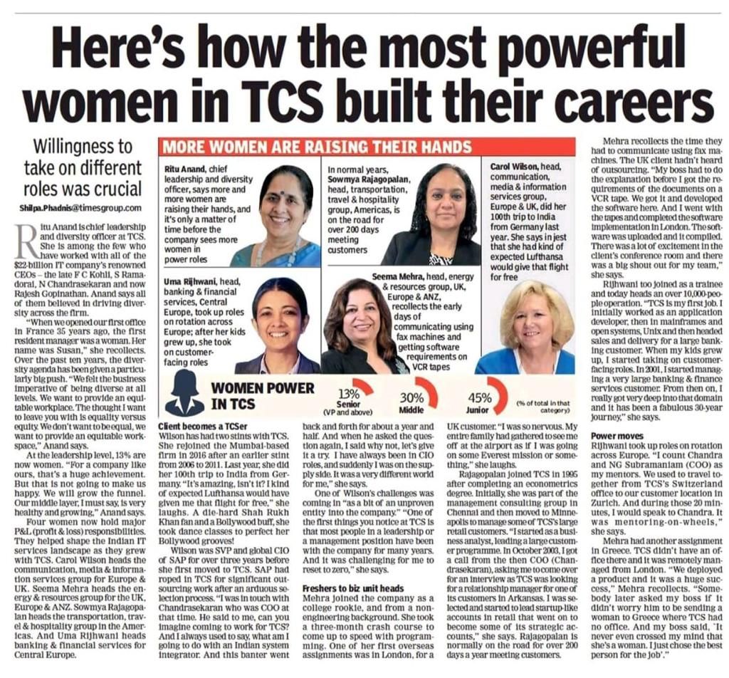 TCS Australia & NZ (@tcs_anz) on Twitter photo Looking to lead with purpose in 2021? Here are 4⃣ ways to start making #diversity and #inclusion a priority in the workplace: lnkd.in/gi4DCxa #business4dot0 #lifeatTCS <a href="/DrRituAnand/">Dr. Ritu Anand</a> Looking to lead with purpose in 2021? Here are 4⃣ ways to start making #diversity and #inclusion a priority in the workplace: lnkd.in/gi4DCxa #business4dot0 #lifeatTCS <a href="/DrRituAnand/">Dr. Ritu Anand</a>