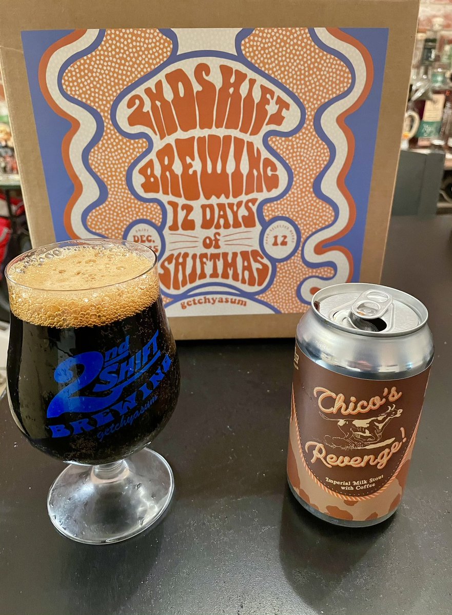 kevinUSmarshall's tweet photo. Home after a long day of work, Day 3 of @2ndshiftbrewing 12 Days of Shiftmas.  WINNER, WINNER, and a 1st timer for me #DrinkLocal #SupportLocal #STLbeer #getchyasum #Shiftmas https://t.co/dzlKsqThSd