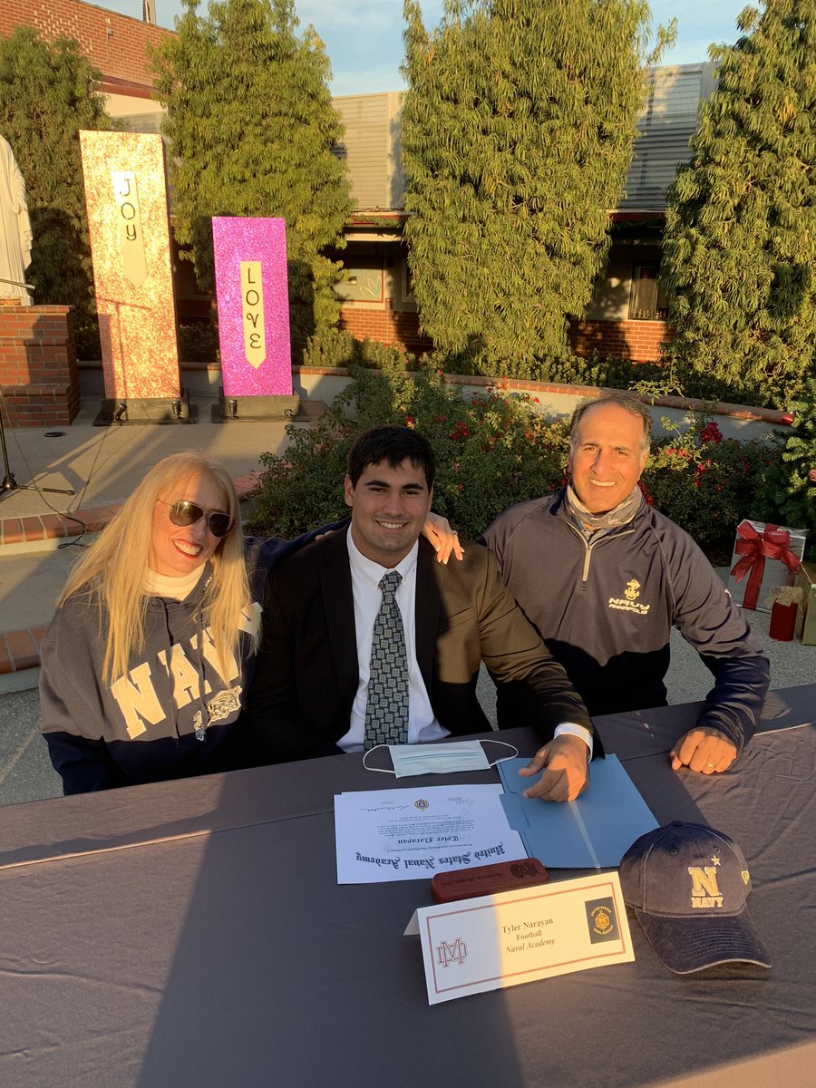 Tyler_Narayan (@tylernarayan5) on Twitter photo It started as a dream and is now a reality! Big thanks to my family, friends, and all others who have supported me through this journey. Also thanks to <a href="/CoachSteveJohns/">Steve Johns</a> <a href="/NavyFB/">Navy Football</a> <a href="/MDFootball/">Mater Dei Football</a> <a href="/MD_Athletics/">Mater Dei Athletics</a>. And of course all glory to God. ⚓️🇺🇸✝️ It started as a dream and is now a reality! Big thanks to my family, friends, and all others who have supported me through this journey. Also thanks to <a href="/CoachSteveJohns/">Steve Johns</a> <a href="/NavyFB/">Navy Football</a> <a href="/MDFootball/">Mater Dei Football</a> <a href="/MD_Athletics/">Mater Dei Athletics</a>. And of course all glory to God. ⚓️🇺🇸✝️