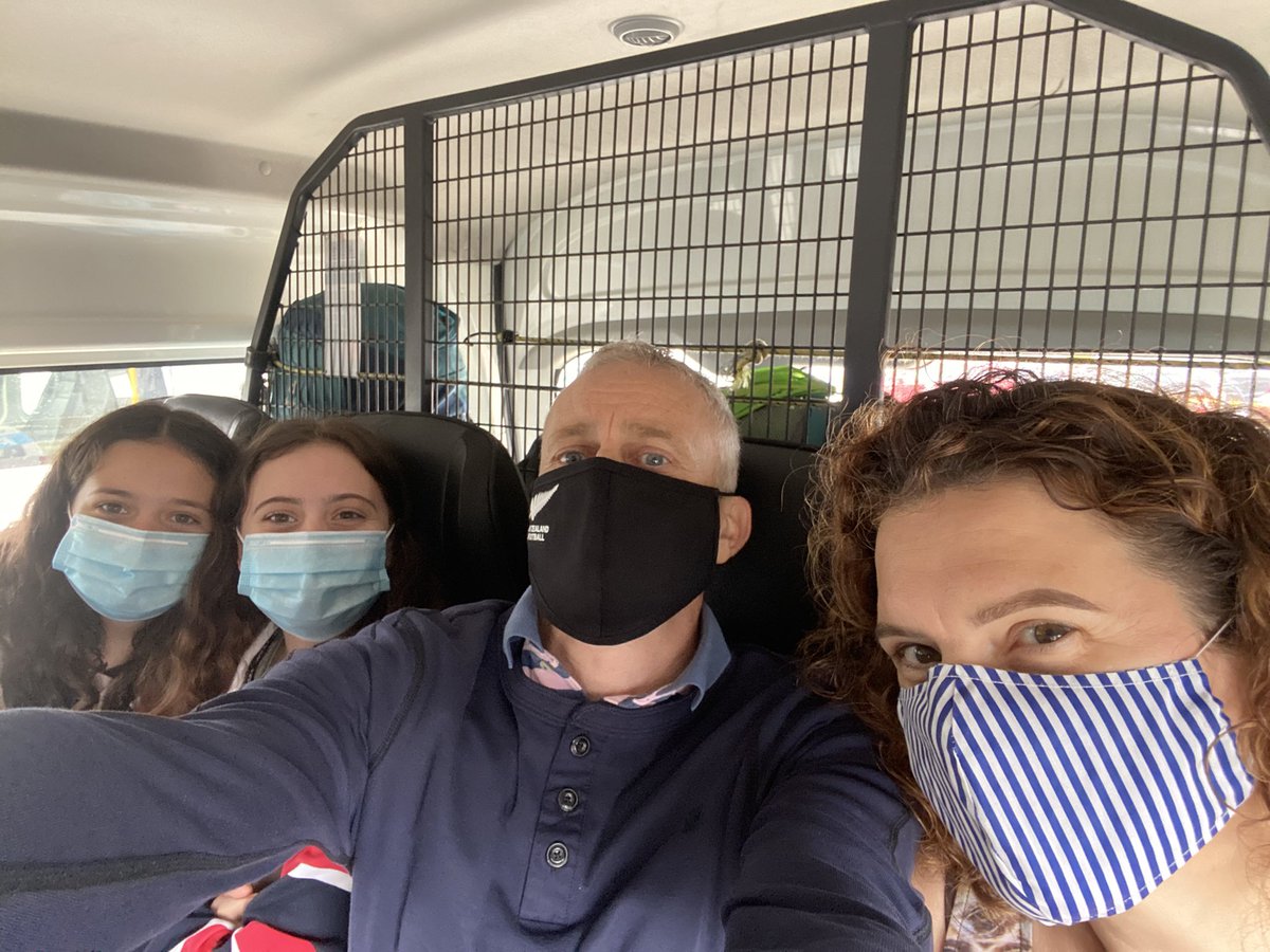 Christchurch really turned the weather on for the first day of our South Island road trip 🌧