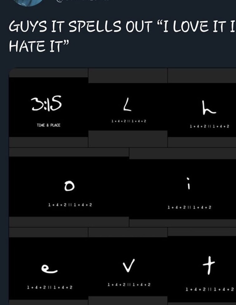 the Styles graffiti in Miss You. in Louis handwriting .bye END ...IT. tbh