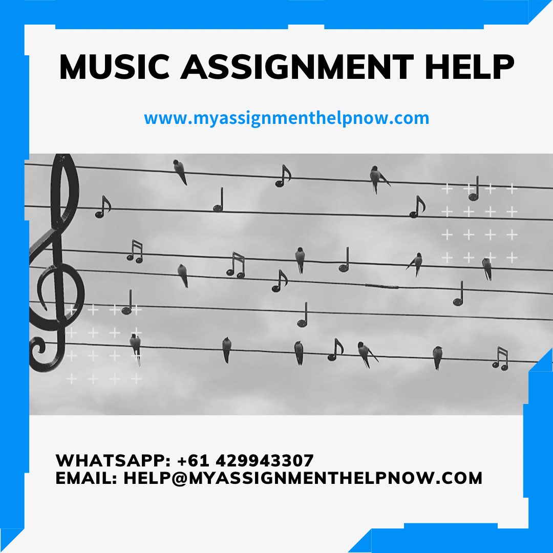 MAHN_AU's tweet image. Music Assignment Help
myassignmenthelpnow.com/music-assignme…
#assignmentprovider #studentsinaustralia #australianstudents #australiastudents #australiauniversity #australianuniversities #myassignmenthelpnow #assignmenthelp #assignmenthelper #assignmenthelpaustralia #assignmenthelpers