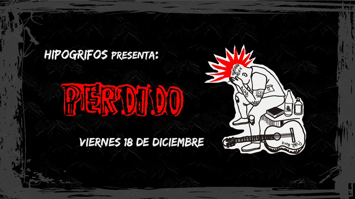 Nuestra serie de remakes "Haz de cuenta lo mismo, pero nada que ver" presenta "Perdido", un tema que viene recargado para reventar los oídos de sus padres autoritarios que no los dejan traer la Mohica. 

Disponible en todas las plataformas digitales. 🎶