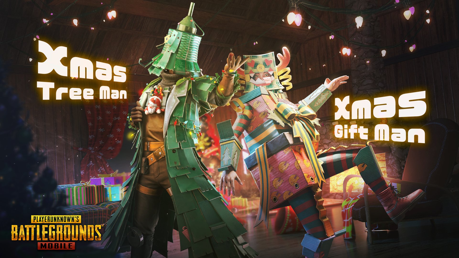 Pubg Mobile Japan V Twitter Xmas Tree Manセット と Xmas Gift Manセット が Collectorクレート に新登場 他にも ダークサンタセット と クリスマスコスチュームセット などクリスマステーマのスキンを多数ラインナップしております Pubgモバイル