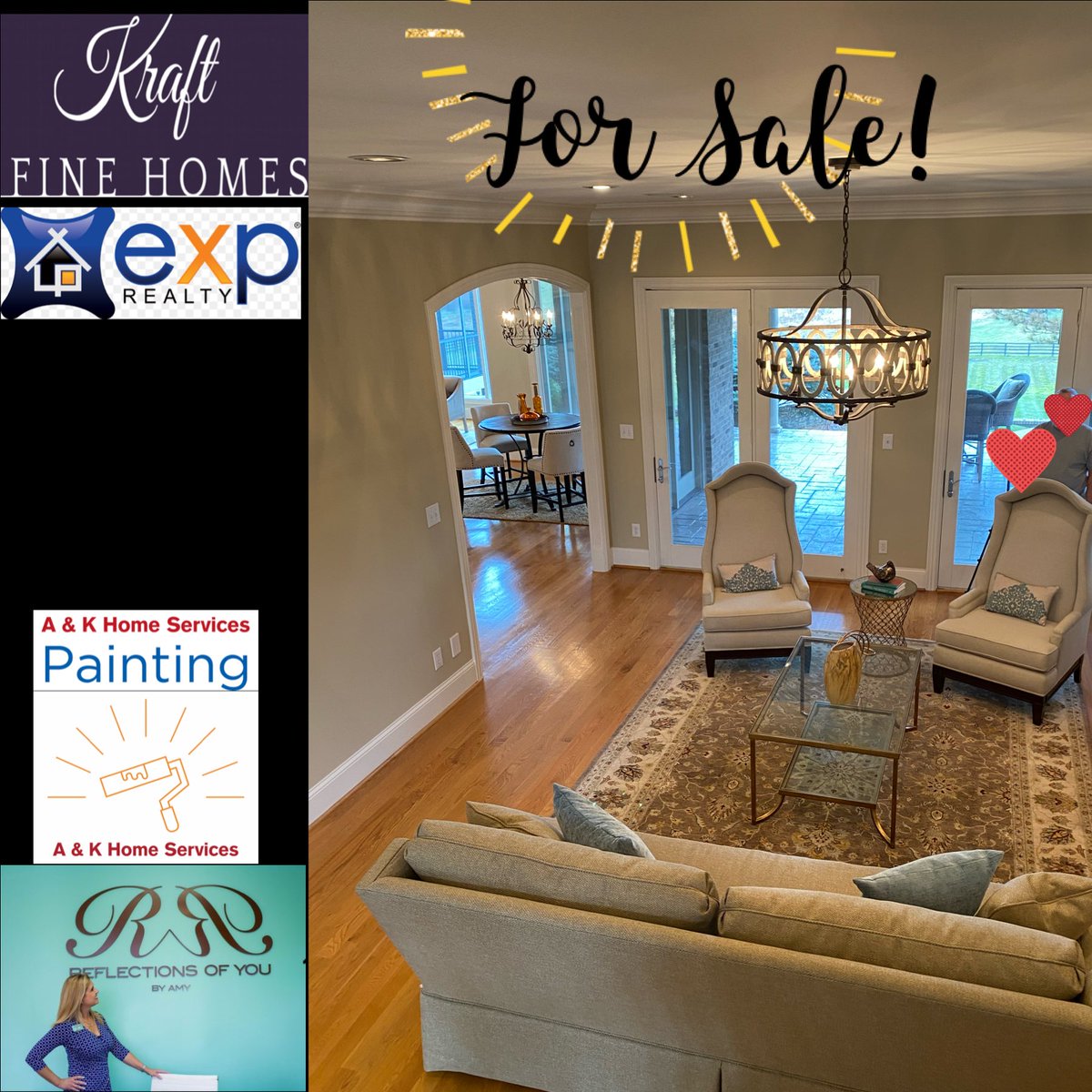 amywagnerdesign's tweet photo. Have you heard? I LOVE our updated lighting in this home we have listed for $1,595,000 @ 6307 Innisbrook Dr Prospect, Ky 40059 #riveraccess #riverview #swimmingpool #hottub #riverview 
-Realtor Kraft Fine Homes w/EXP
-Owner Reflections of You, by Amy-Owner A &amp; K Home Services https://t.co/JMaTDegp3s