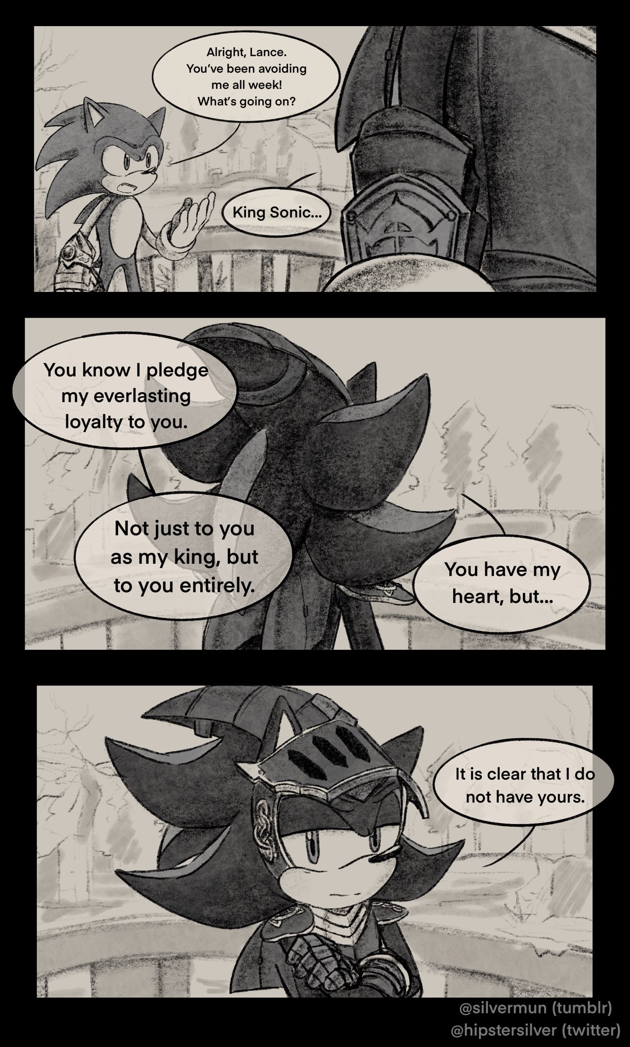 sonic X shadow on Tumblr