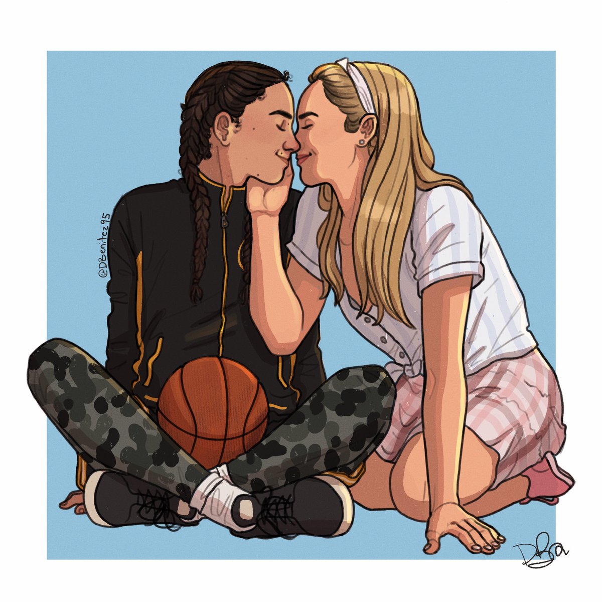 DBenitez95's tweet photo. Toni and Shelby are the Jock/Prep and Enemies to lovers ship of my dreams. #TheWilds https://t.co/7au0AtDMch