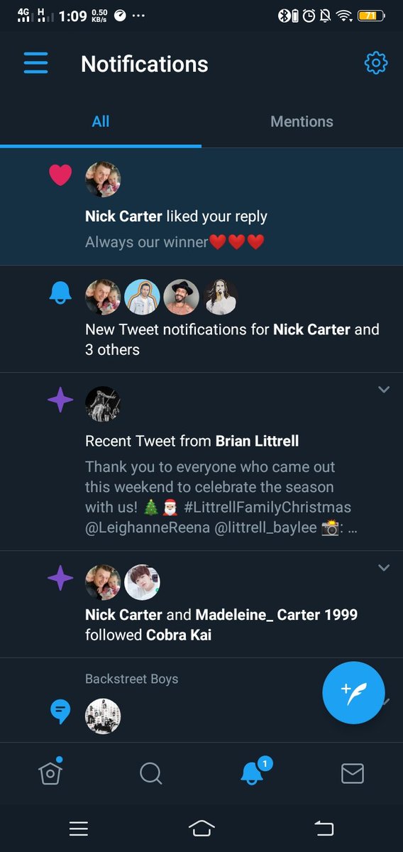 mbesc23's tweet photo. Aww when i saw this on my notif my ❤beats so fast..that so sweet of you @nickcarter thank you so much i love you❤❤❤ https://t.co/LL1RghxaPd