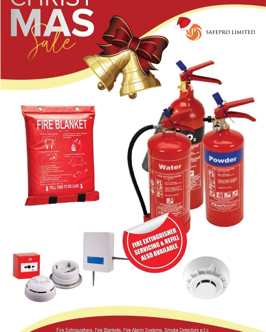 safepro_info's tweet image. On our Christmas SALE today is FIRE SAFETY EQUIPMENT 😁
Call us on 0720530985/0725254536 and enjoy our discounted festive season rates on Fire Extinguishers and Fire Blankets.
#ehsconsultants
