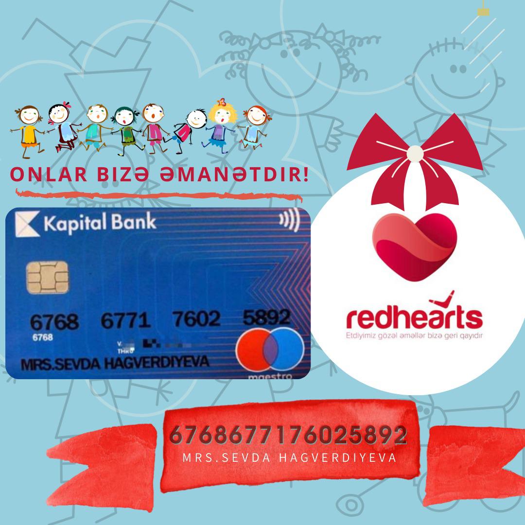 Shahnaz40236701's tweet photo. Red Hearts ailəsi olaraq Şəhidlərimizin bizə əmanət qoyduqları övladlarını Yeni İl hədiyyələri ilə sevindirməyə qərar verdik. 500-dən çox Şəhid balası bizim yolumuzu gözləyir. Qoy hər bir qəhrəman atanın övladı bilsin ki, arxasında atasının ruhunu uca tutan xalqı var! https://t.co/LAtXEG85vs