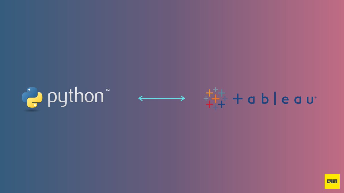 gp_pulipaka's tweet photo. #TabPy – Guide To Integrating #Tableau With #Python. #BigData #Analytics #DataScience #AI #MachineLearning #IoT #IIoT #RStats #TensorFlow #Java #JavaScript #ReactJS #CloudComputing #Serverless #DataScientist #Linux #Programming #Coding #100DaysofCode
https://t.co/RDzRGI7KZa https://t.co/jloC1OgNft