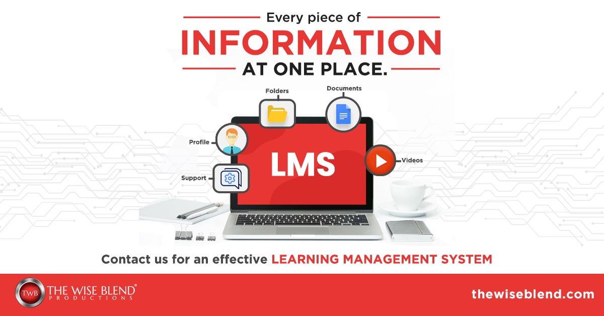 thewiseblend's tweet photo. An effective #LearningManagementSystem allows you to store all the learning material in one place which is accessible to everyone whenever they want. It increases the productivity of an organization by saving a lot of time. 
#DistanceLearning #RemoteLearning #CloudLMS https://t.co/PPKk0ftkn9
