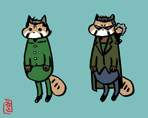 幽遊白書 ネットフリックスで実写化 T Co Dvhblj4l 花小金井正幸 猫フィギュア にゃにゃにゃにゃ ず 発売中 のイラスト