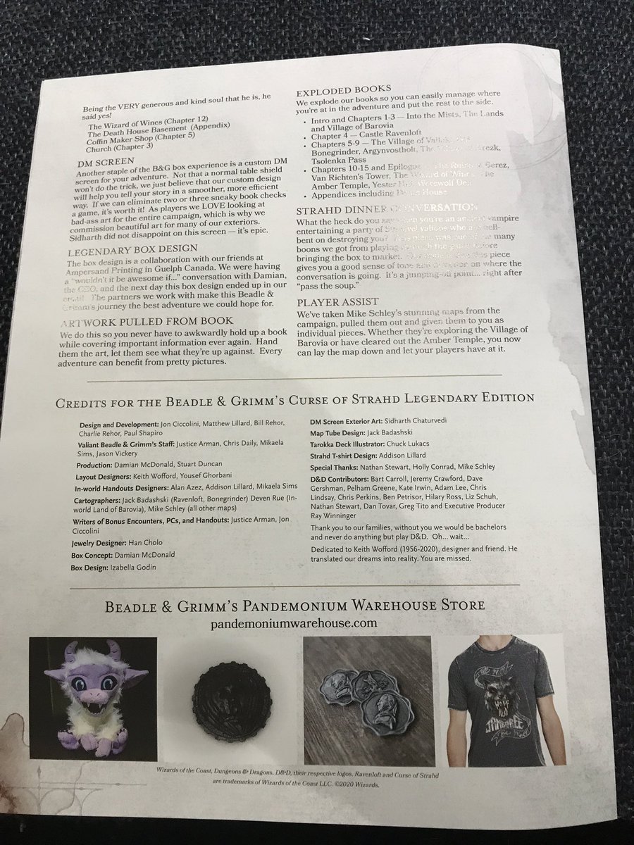Here’s a look at the contents. This thing is massive. No joke.  #dnd