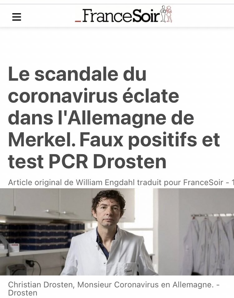 h_mistinguette's tweet photo. Comment croire #OMS
qui parle d’une 3ème vague ?
Organisation qui a validé la diffusion mondiale d’un #testRTPCR non validé et non fiable ?
#Covid19
#scandalRTPCR
#3emeVague https://t.co/mdU0mx5he6