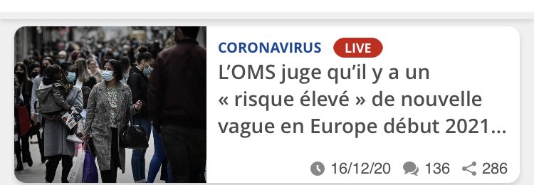 h_mistinguette's tweet photo. Comment croire #OMS
qui parle d’une 3ème vague ?
Organisation qui a validé la diffusion mondiale d’un #testRTPCR non validé et non fiable ?
#Covid19
#scandalRTPCR
#3emeVague https://t.co/mdU0mx5he6