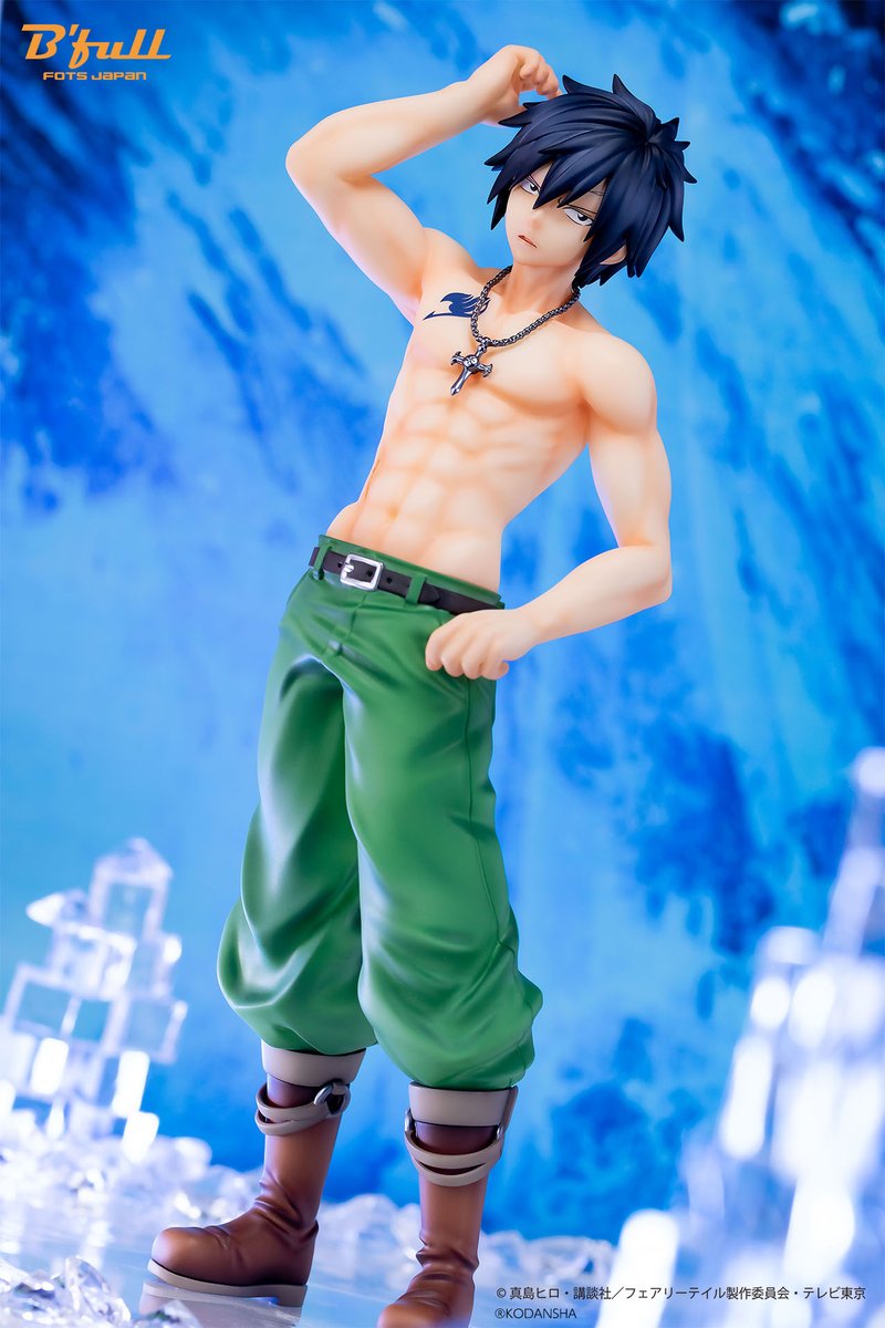 Fairy Tail グレイ フルバスター ジュビア ロクサー ウェンディ マーベル フィギュア Fots Japan 青色の髪を美しく立体化 キュートな笑顔が可愛らしく フィギュア情報