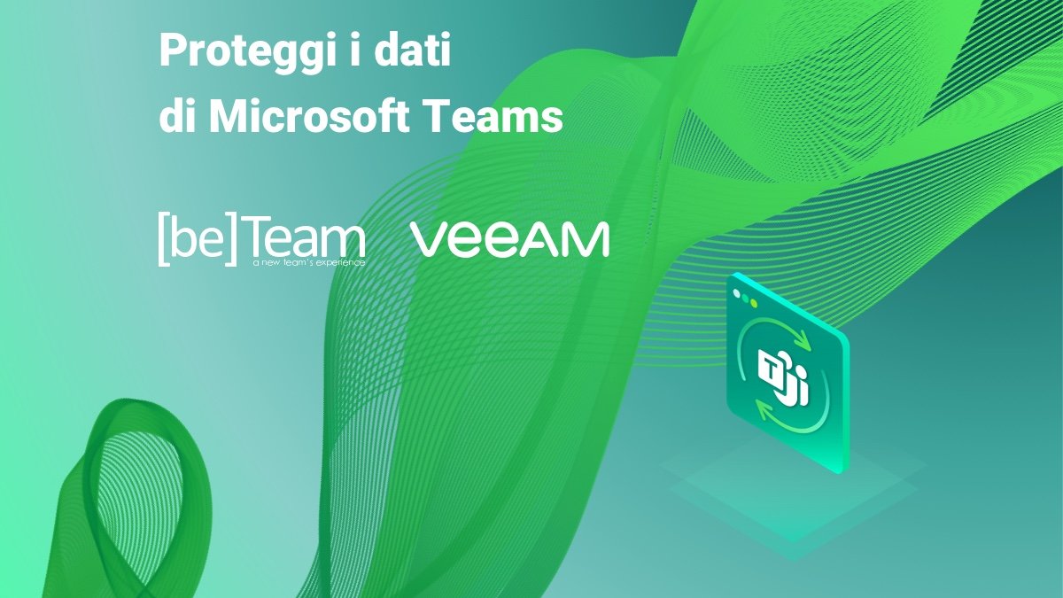 BeTeam_eu's tweet photo. #MicrosoftTeams ha rivoluzionato il nostro approccio verso il remote working, ma cosa fare in caso di cancellazione accidentale dei dati? 
Oggi vi parliamo del nuovo @Veeam Backup for Microsoft Office 365, una delle più innovative soluzioni di #backup ➡ https://t.co/SGjl4NYums https://t.co/fRwTA9Pli8