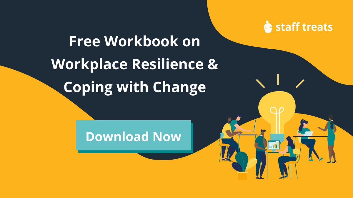 stafftreats's tweet image. If you missed our webinar on #WorkplaceResilience and #CopingWithChange don't worry, our guest speaker Claire Aristides from @Mindology6 put together a free workbook which is now available for download. 

Get your copy: hubs.li/H0CD16L0