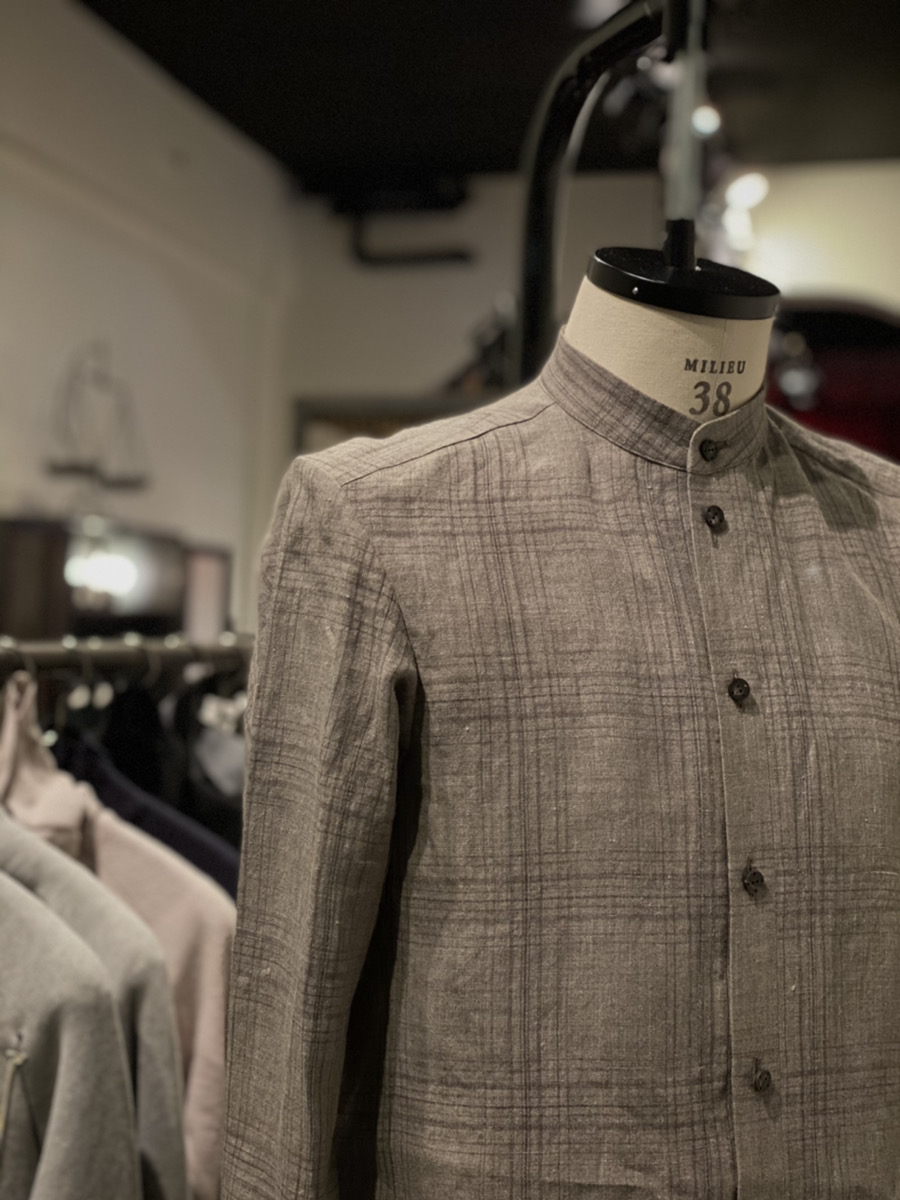 Annastesia Nagoya On Twitter Devoa 21ss コレクションがスタート ラミーストライプのジャケットとスリムパンツ シルクコットンシャツ チェックリネンシャツ レザースニーカーなど 長年使えるクラシックなラインナップを中心にセレクト致しました