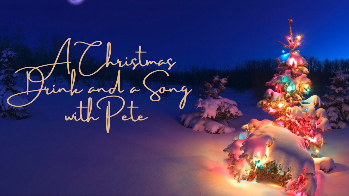 Join me tomorrow night at 6pm, friends for my livestream festive drink and a song x
facebook.com/events/3882886…