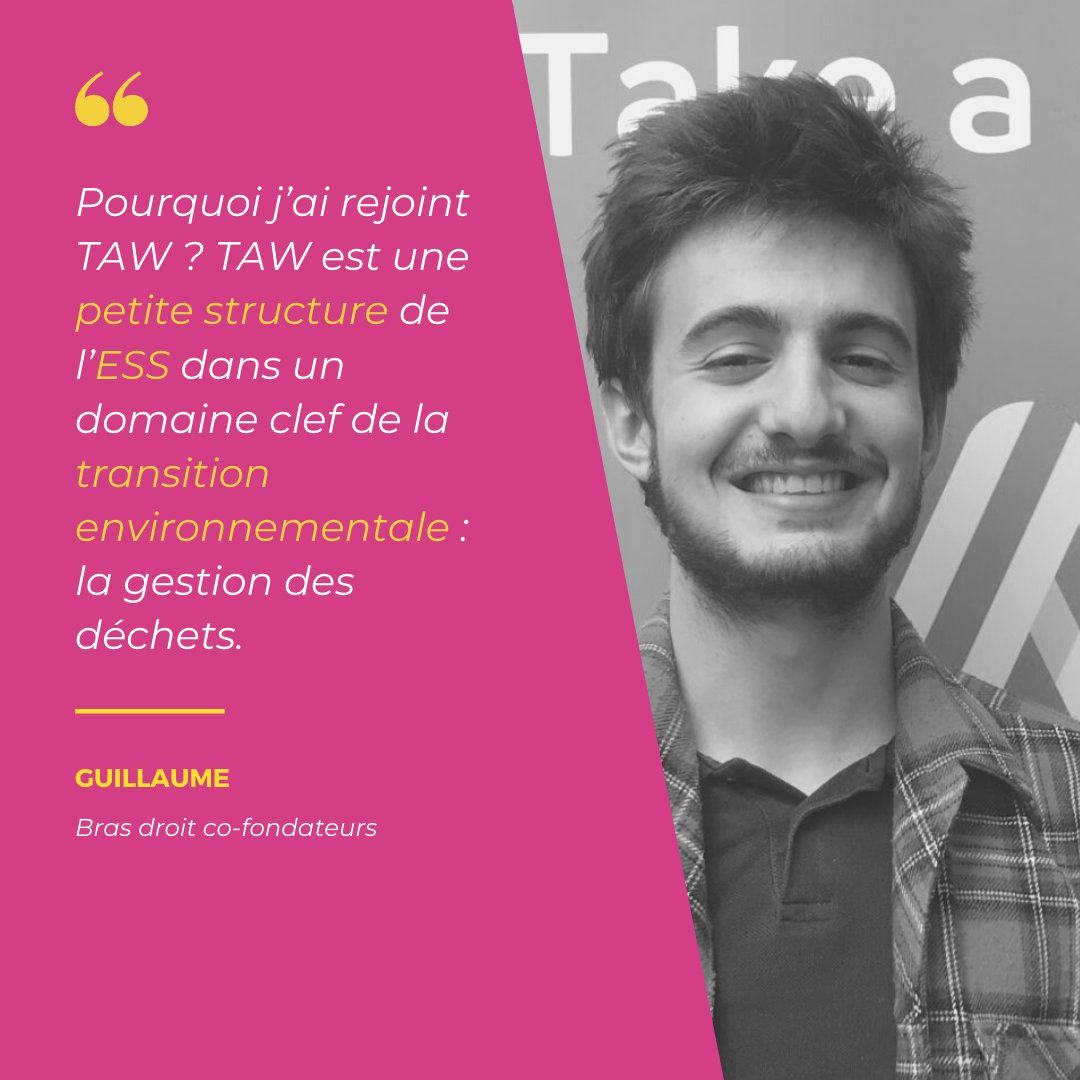 Take_a_Waste's tweet photo. On reprend les présentations avec Guillaume DRAY, bras droit des co-fondateurs ! https://t.co/j5t3xuh04u