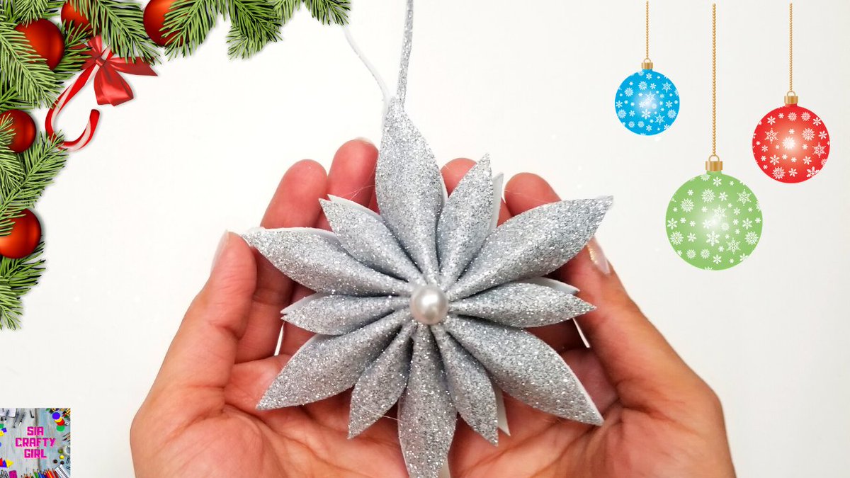 DIY Christmas Decoration / Christmas ornament tutorial / Snowflake
youtu.be/939GzaBEnuM
#Christmas #Christmas2020 #christmasdecor #christmasornament