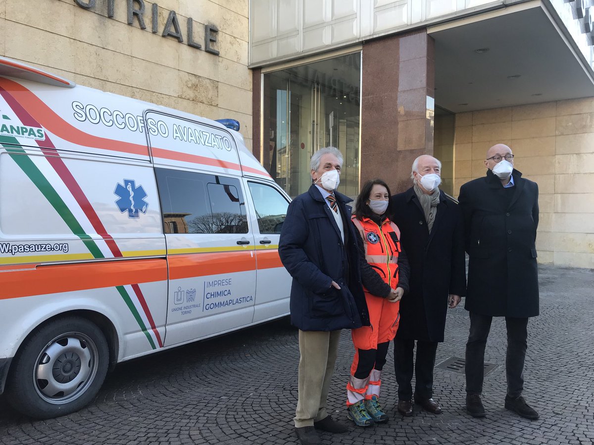 Claudia Bardelli (@clabardelli) on Twitter photo #PresidenteMarsiaj Presidente GommaPlastica <a href="/MarioniSilvio/">Silvio Marioni</a> e #PaoloParato Presidente Chimica con la Presidente Pubblica Assistenza! Grande risultato 💪🏻💪🏻💪🏻💪🏻🚑☄️per i gruppi e per <a href="/UITORINO/">Unione Industriali Torino</a> #Uisocial #ChimicaGommaPlastica #Ambulanza4X4ValSusa #PresidenteMarsiaj Presidente GommaPlastica <a href="/MarioniSilvio/">Silvio Marioni</a> e #PaoloParato Presidente Chimica con la Presidente Pubblica Assistenza! Grande risultato 💪🏻💪🏻💪🏻💪🏻🚑☄️per i gruppi e per <a href="/UITORINO/">Unione Industriali Torino</a> #Uisocial #ChimicaGommaPlastica #Ambulanza4X4ValSusa