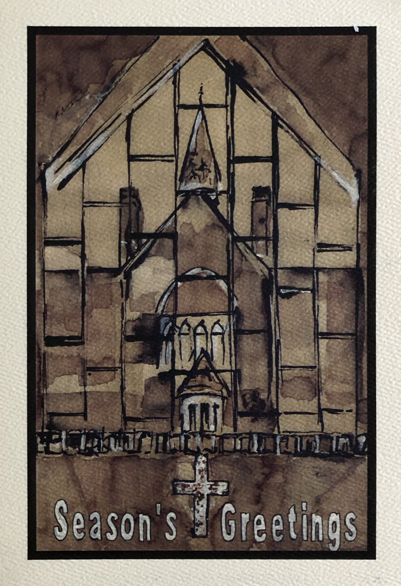 stjarchives's tweet photo. #christmascards for 2001 and 2002 designed by pupils @StJohnsSurrey #FromTheArchive #SchoolWinter #ExploreYourArchive https://t.co/uN4I7m49Fr