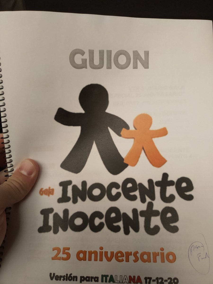 jacobpetrus_tve's tweet photo. "AYUDAR, AYUDA". Un lema precioso para la Gala Inocente Inocente de este año 2020, en la que celebraremos los 25 años de la @fundinocente #galainocente2020 Nos vemos el día 28!!!! https://t.co/NXe2PPkorS
