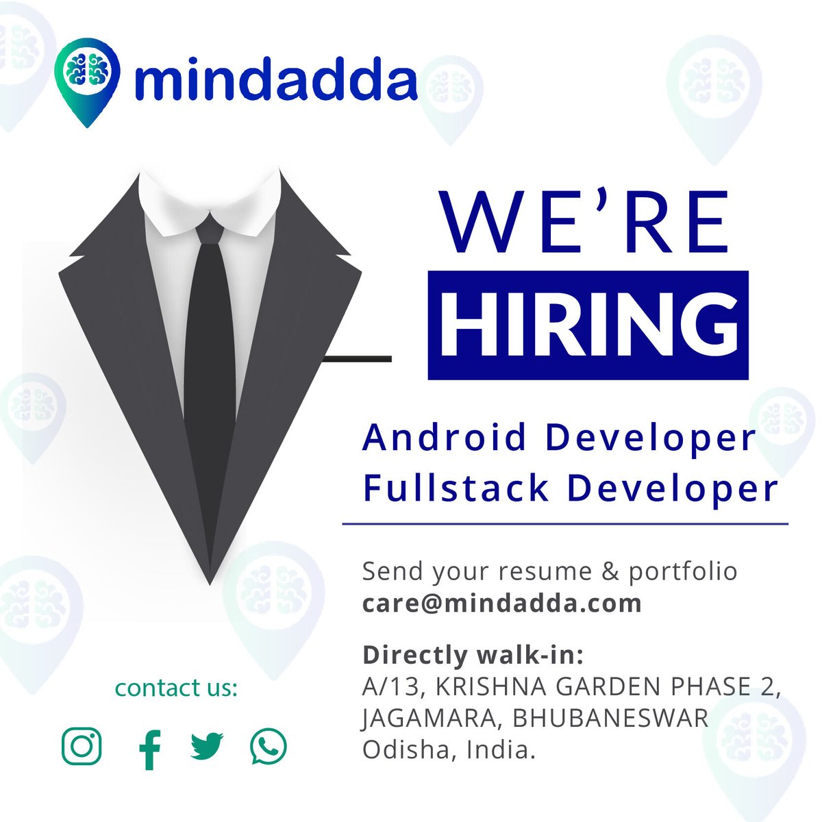 MindAddaGlobal's tweet image. We are looking for an Android Developer who possesses a passion for pushing mobile technologies to the limits. This Android app developer will work with our team of talented engineers to design and build the next generation of our mobile applications..
#mindadda
#androiddevloper