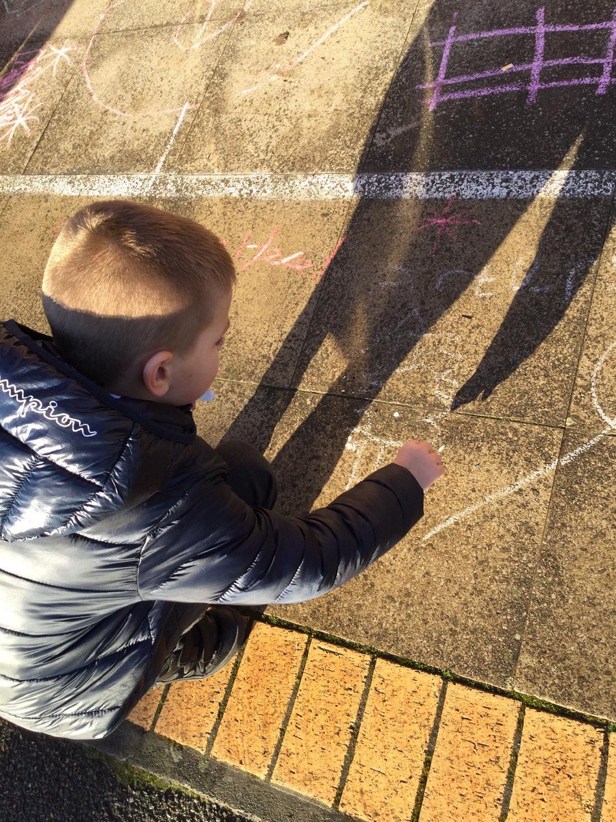 carlton_road's tweet photo. The Squirrels and Rabbits have been writing Xmas messages on the playground! #aspire #makingwritingexciting https://t.co/ReSfOBcAO8